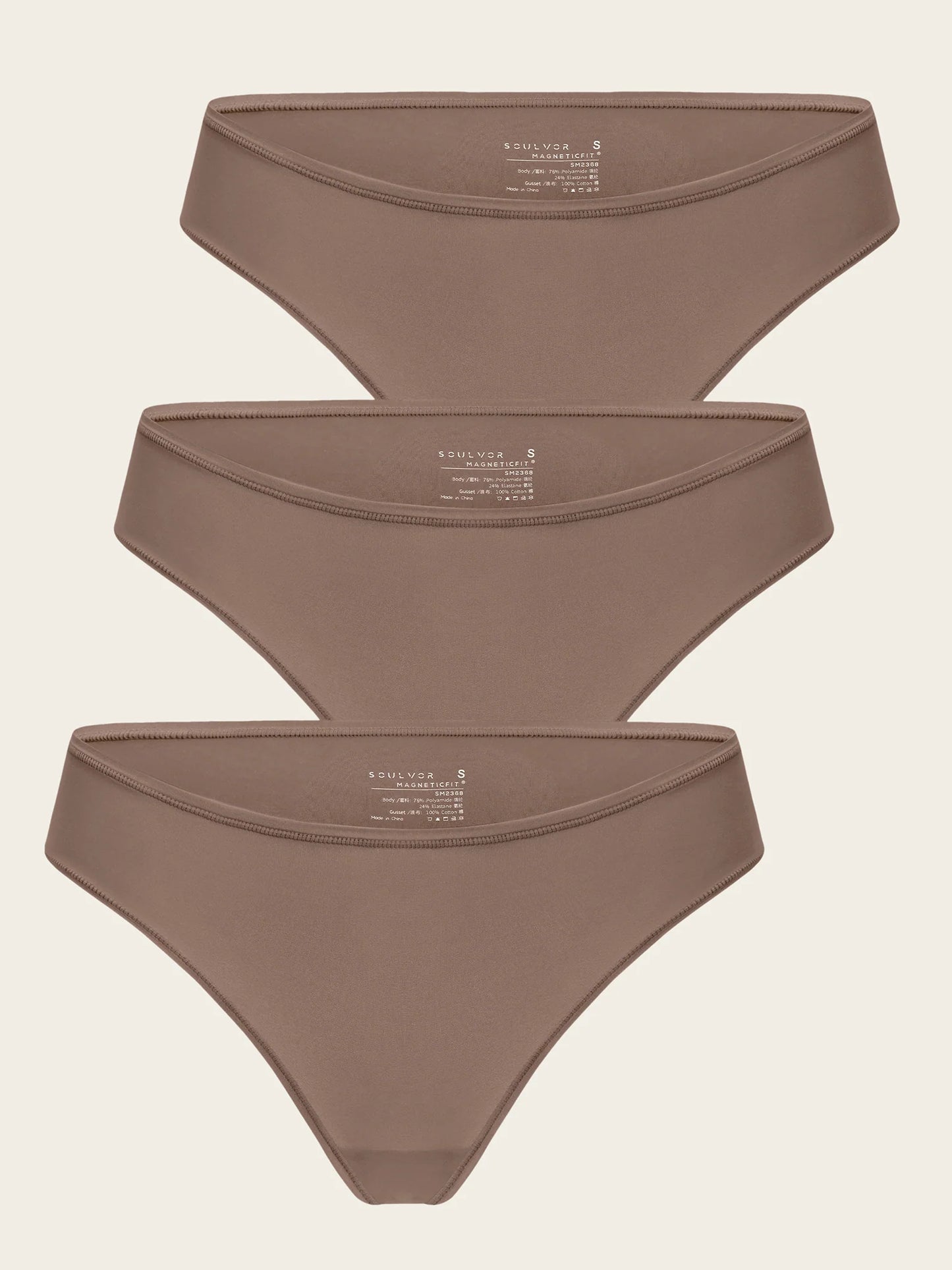 MagneticFit High Cut Briefs 3 Pack