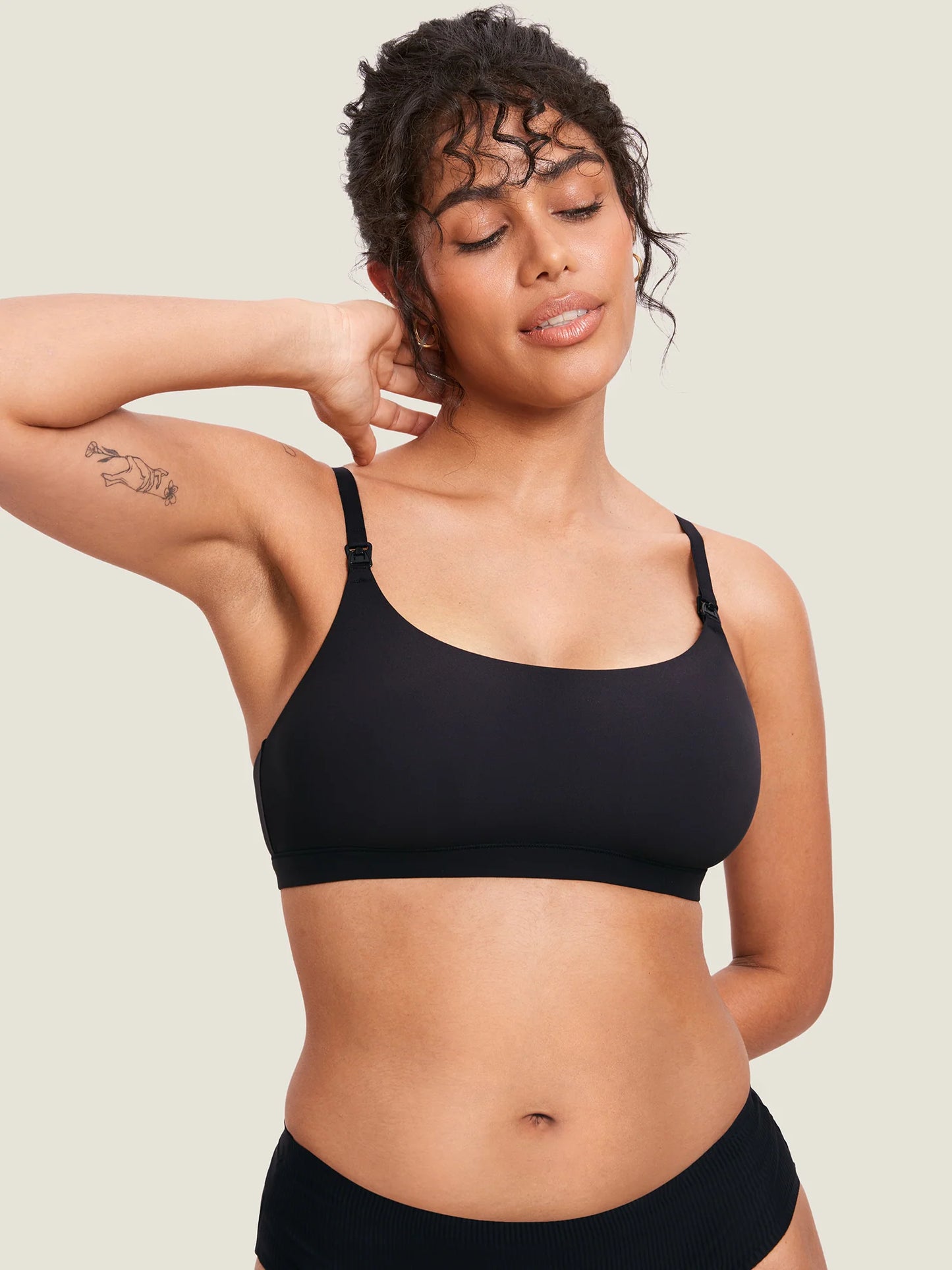 Inbarely® Scoop Nursing Bra & Panties