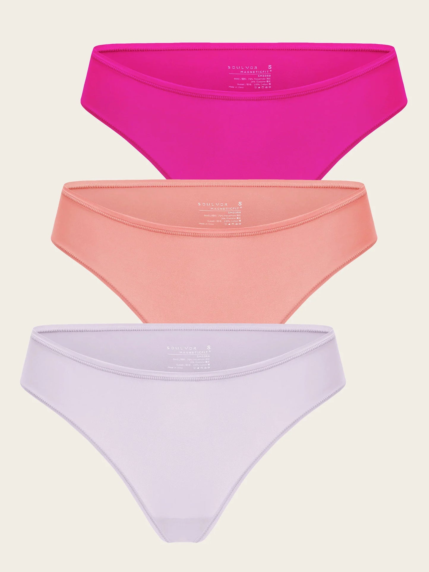 MagneticFit High Cut Briefs 3 Pack