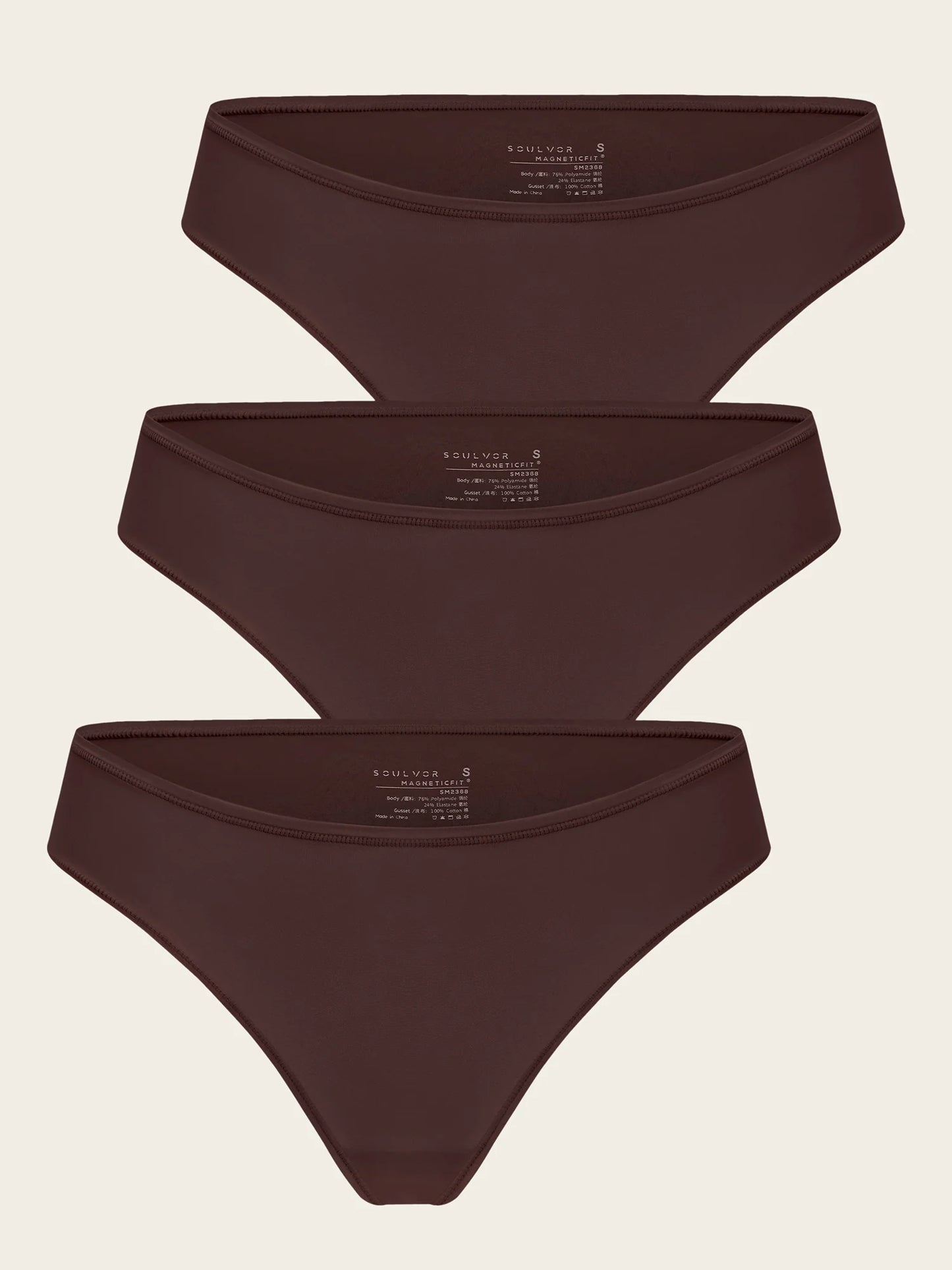 MagneticFit High Cut Briefs 3 Pack