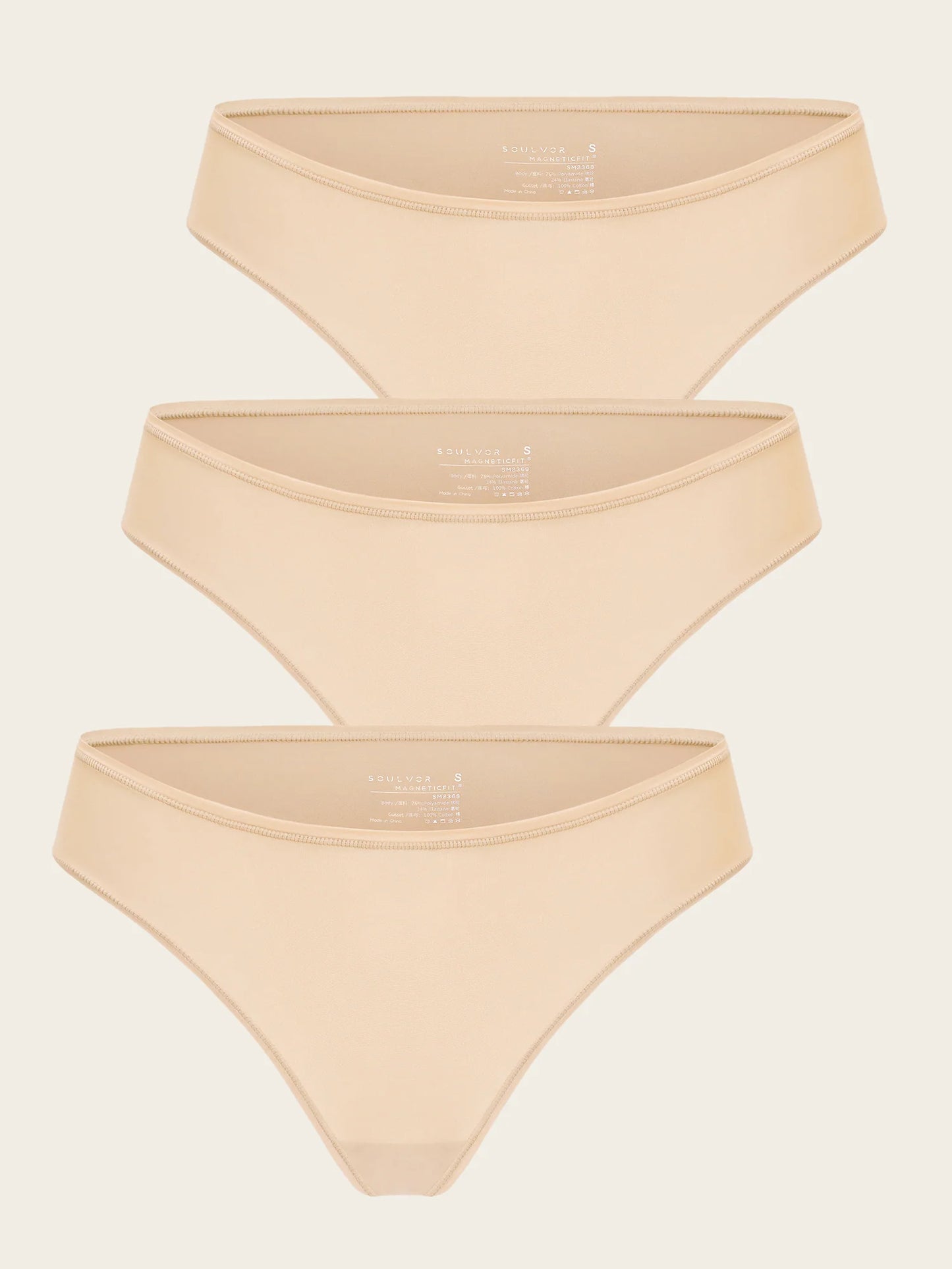 MagneticFit High Cut Briefs 3 Pack