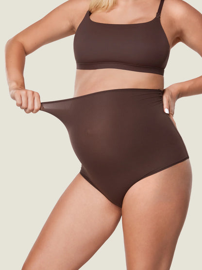Ribbed Scoop Nursing Bralette & Panties