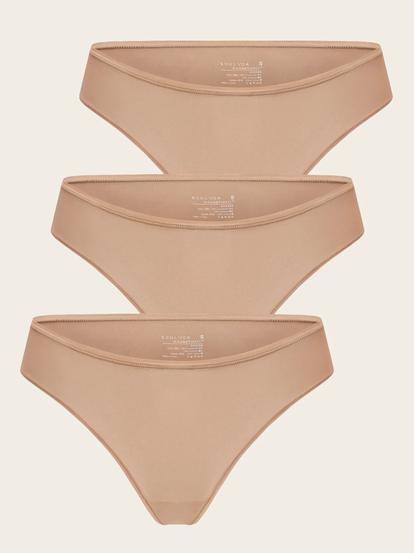 MagneticFit High Cut Briefs 3 Pack
