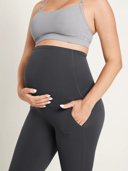 Natrelax® Maternity Flare Leggings 31" - With Pockets