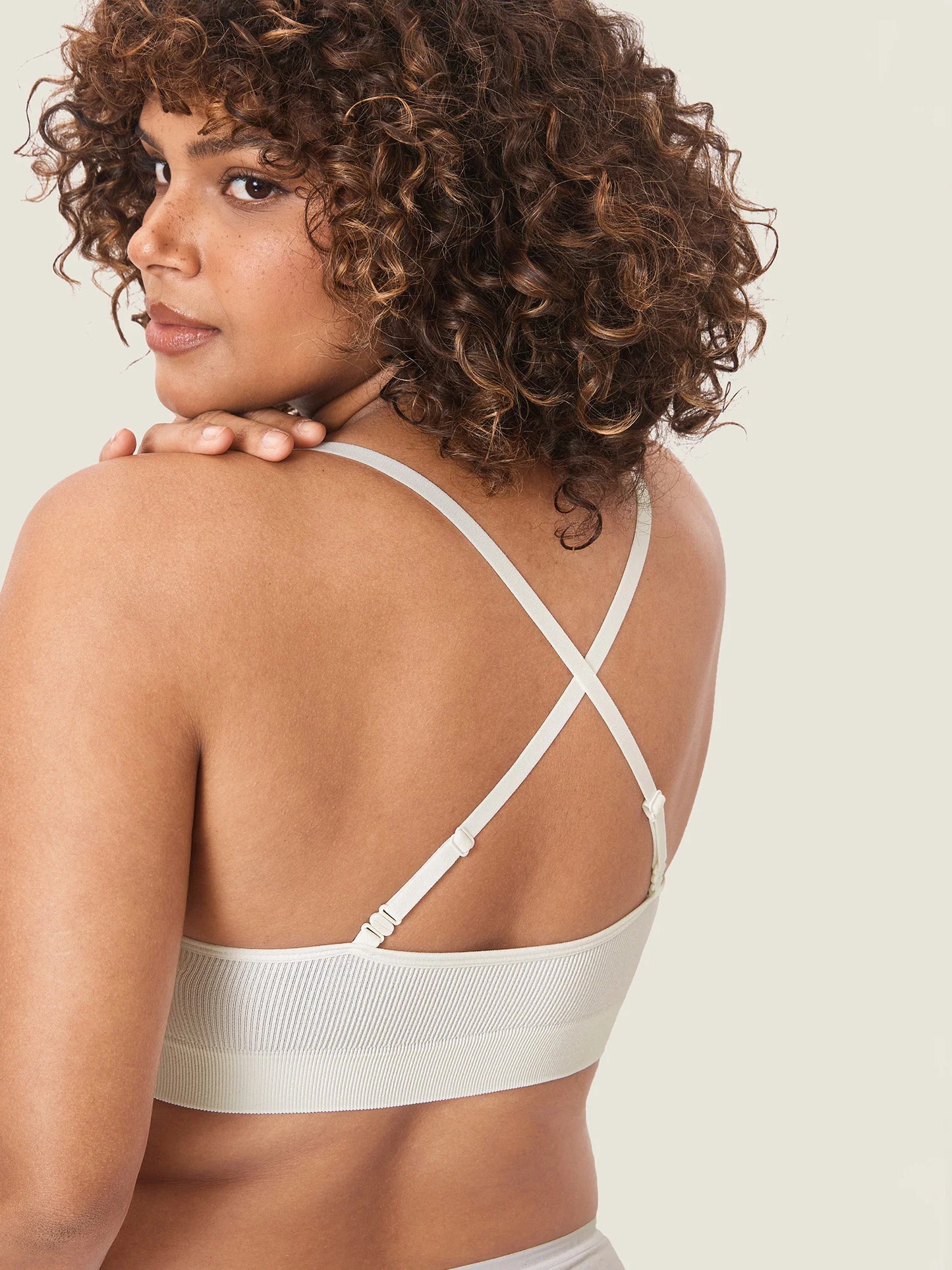 3 Pack Ribbed Nursing Bralette - 3