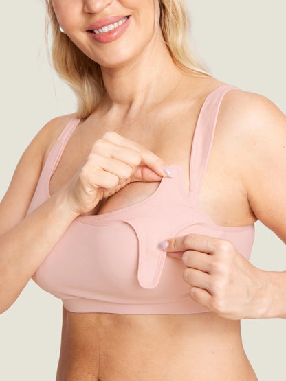Natrelax® Velcro All-in-One Nursing & Pumping Bra