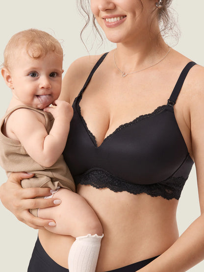 Lace Wing Wirefree Nursing Bra