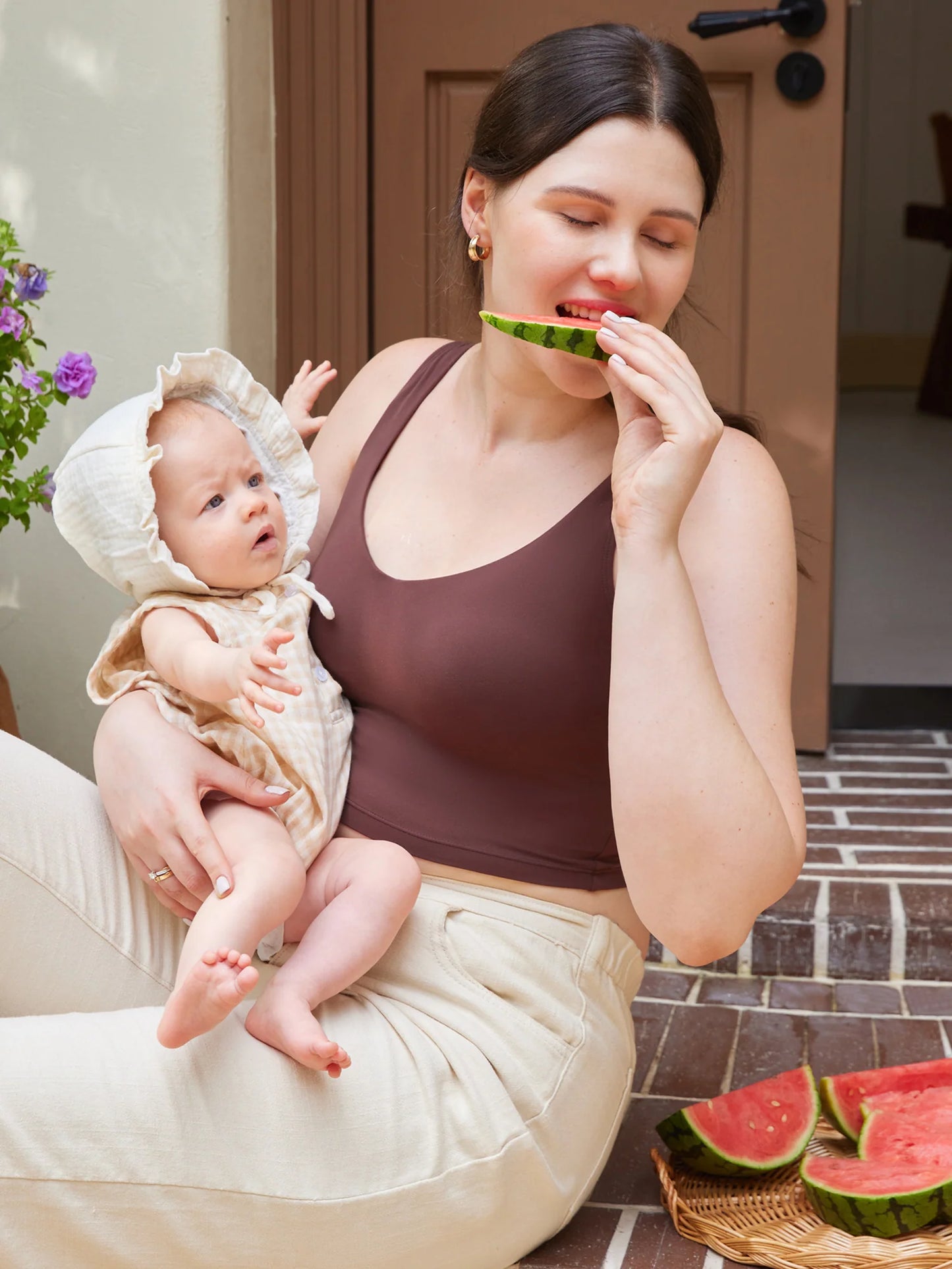 Natrelax® Nursing Crop Tank Top