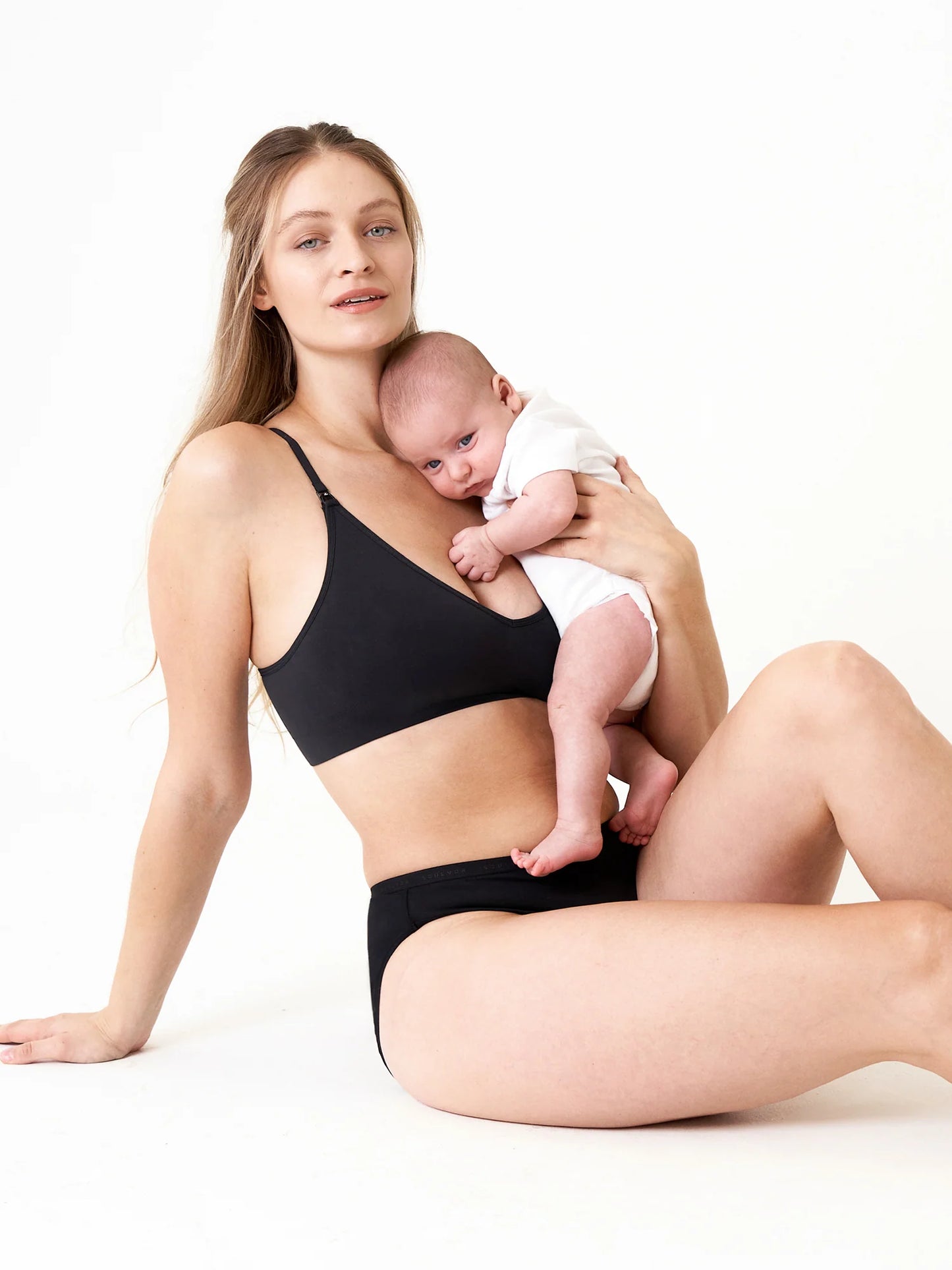 Seamless Soft Knit Nursing Bra