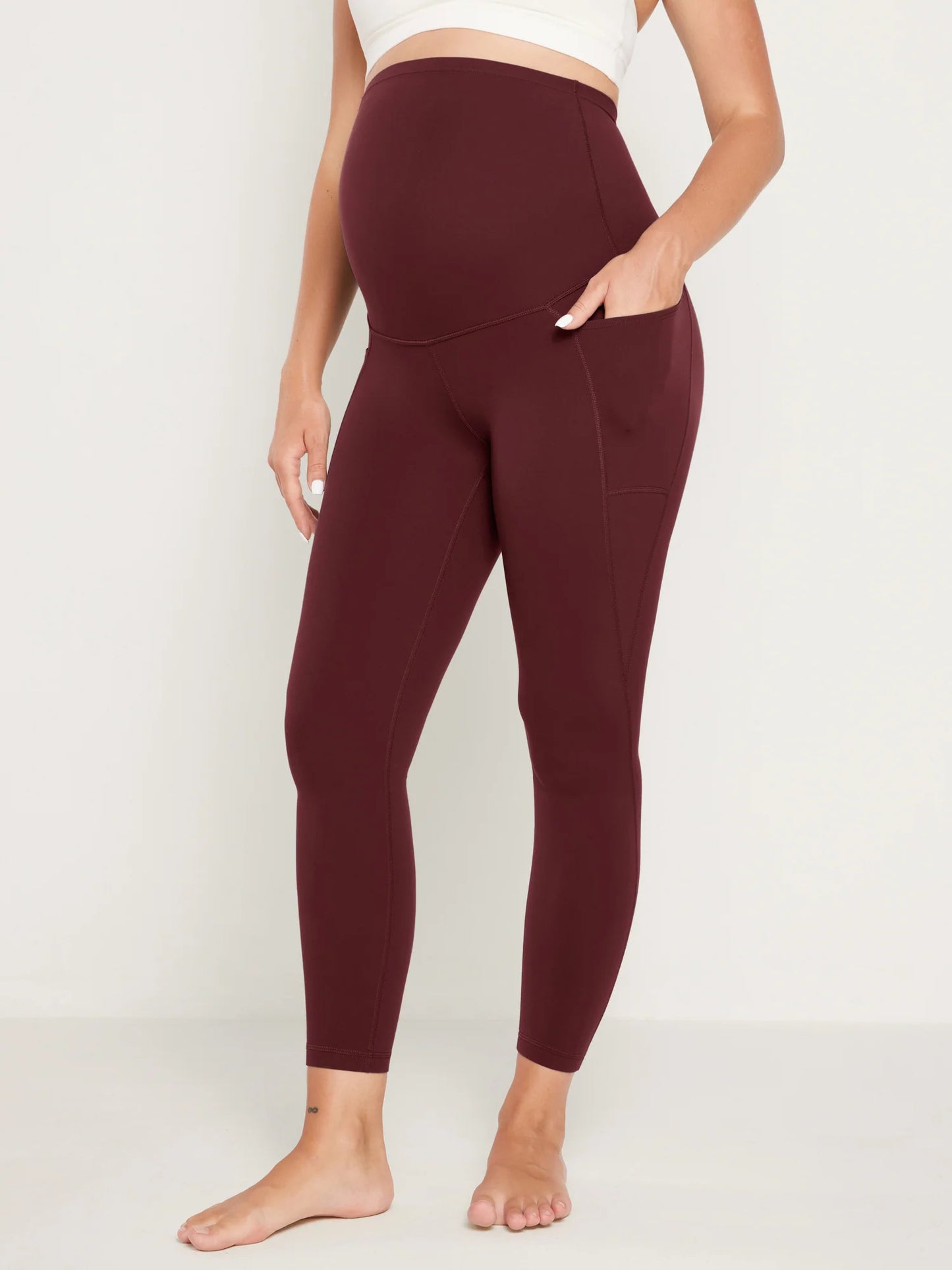 Natrelax® Maternity Leggings 25" - With Pockets
