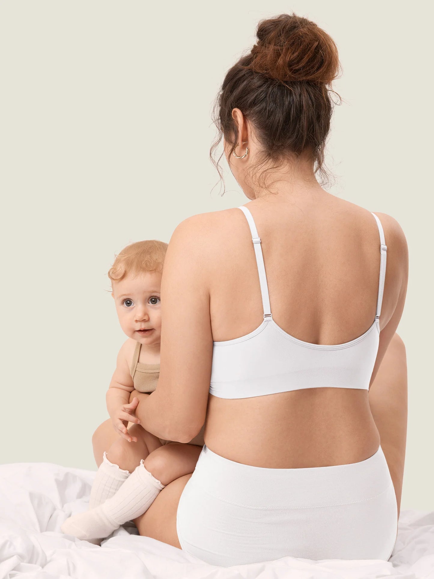 Seamless Soft Knit Nursing Bra