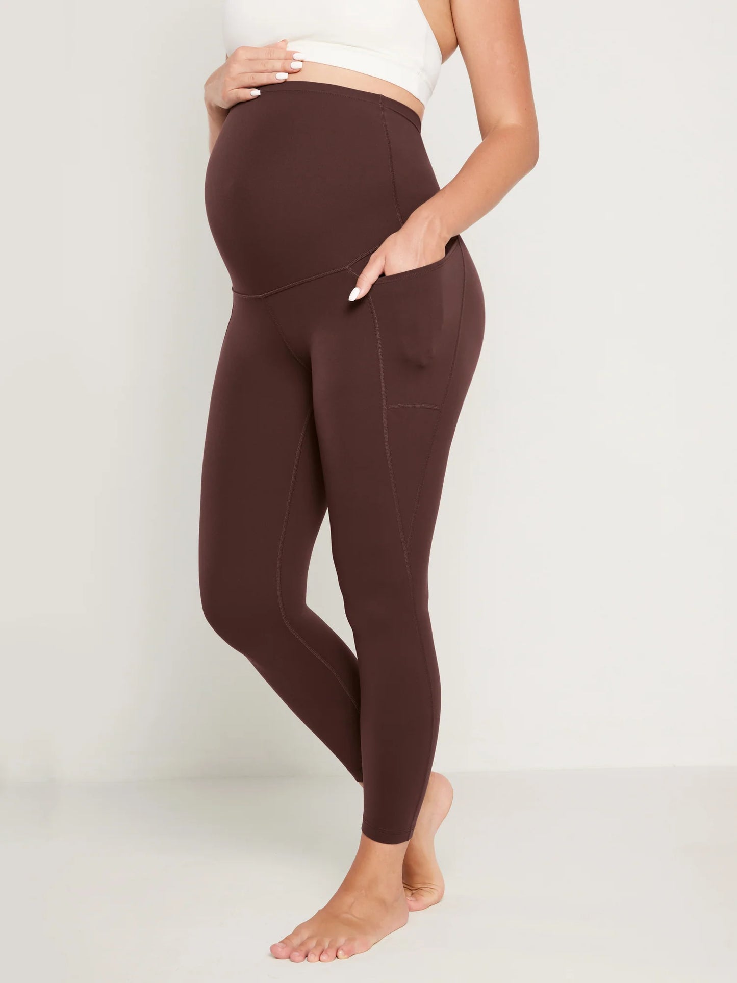 Natrelax® Maternity Leggings 25" - With Pockets