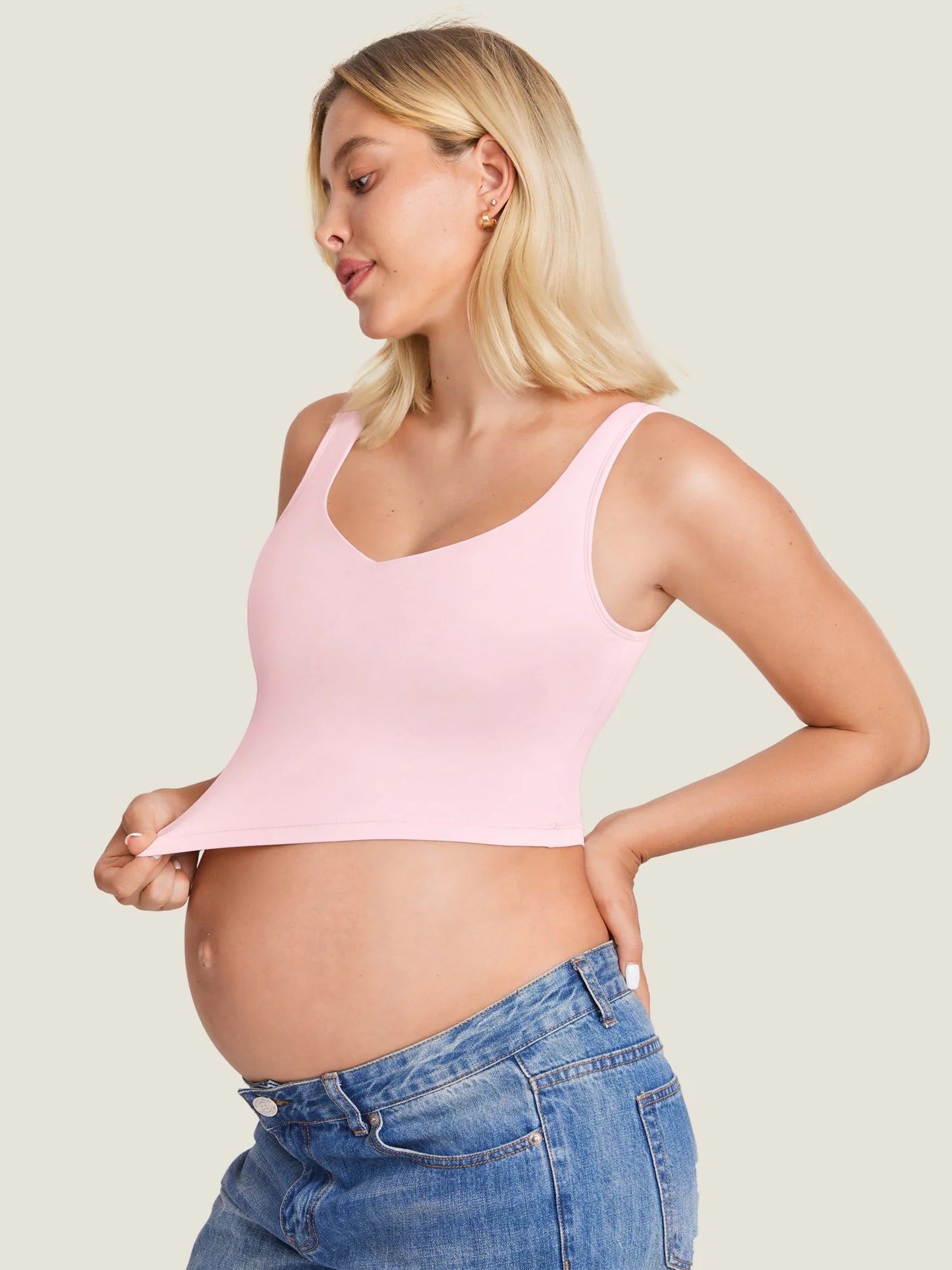 Natrelax® Nursing Crop Tank Top