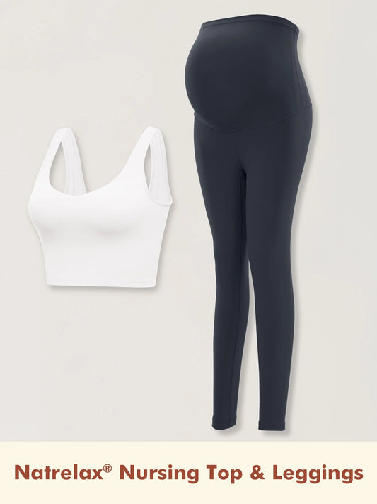 Natrelax® Nursing Crop Top & Leggings