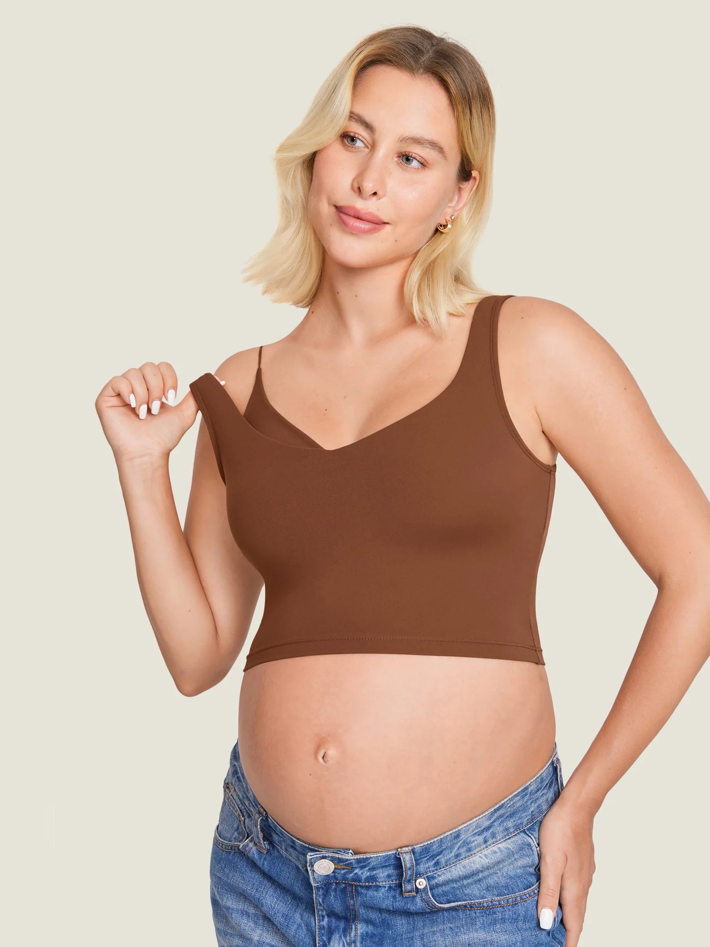 Natrelax® Nursing Crop Tank Top