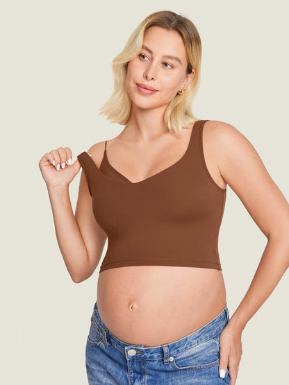 Natrelax® Nursing Crop Tank Top