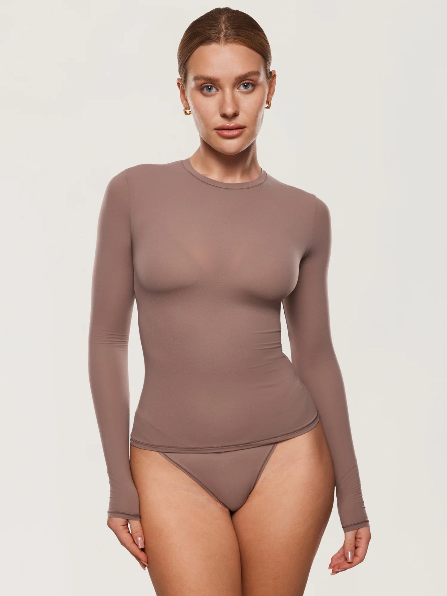 Inbarely® Soft Basic Long Sleeve Tees