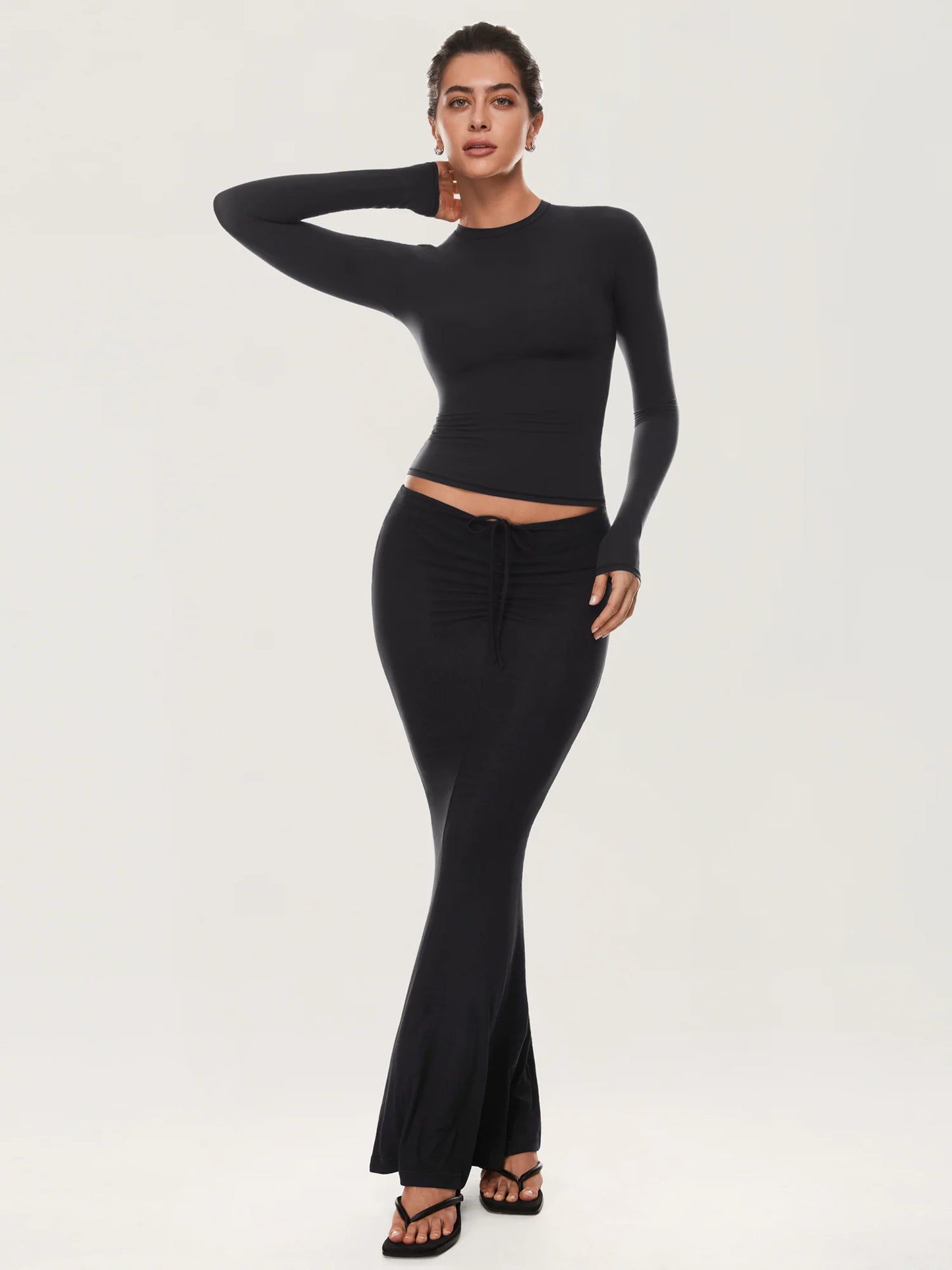 Inbarely® Soft Basic Long Sleeve Tees