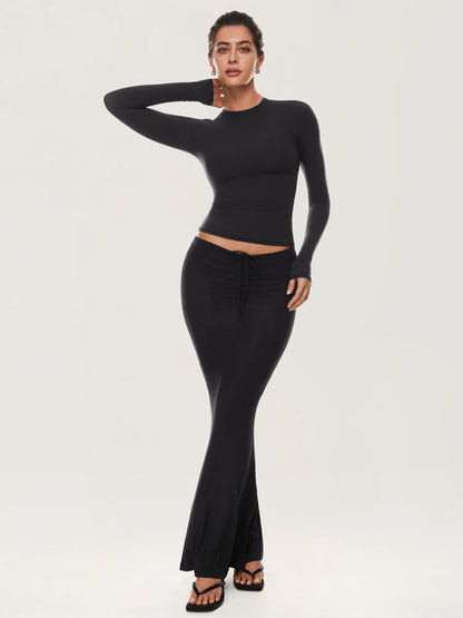 Inbarely® Soft Basic Long Sleeve Tees