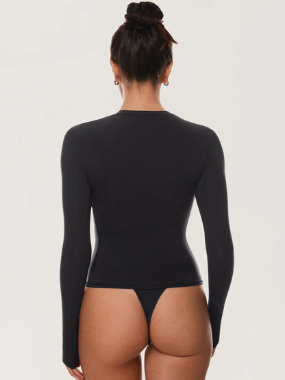 Inbarely® Soft Basic Long Sleeve Tees