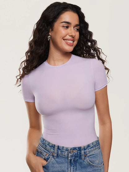 Inbarely® Soft Basic Short Sleeve Tees