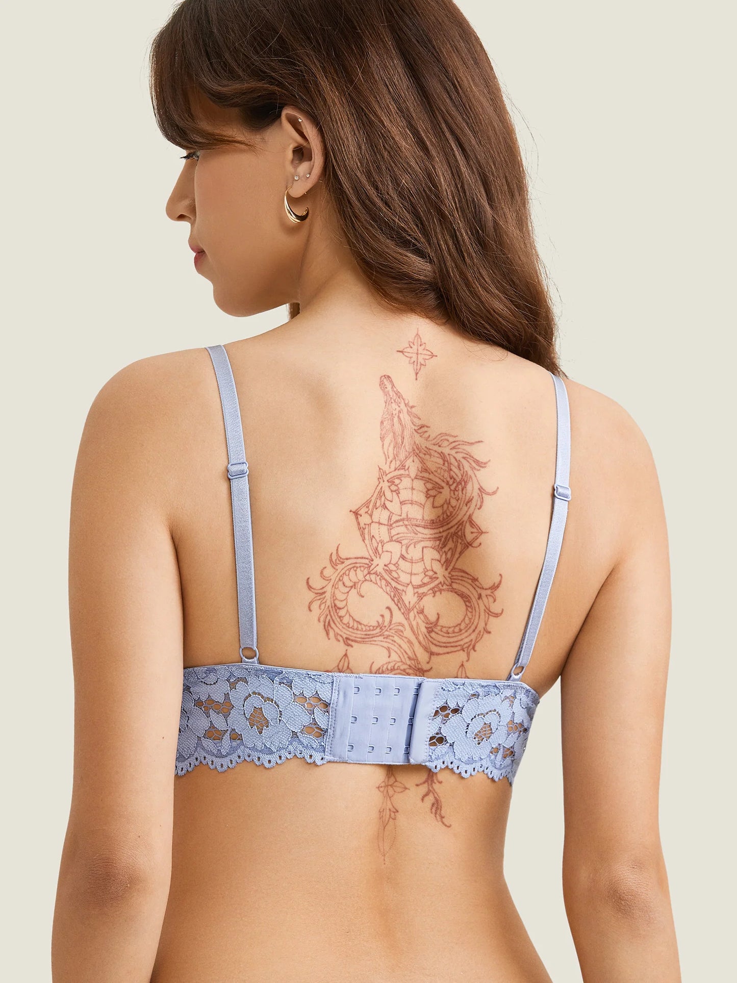 Lace Plunge Nursing Bralette